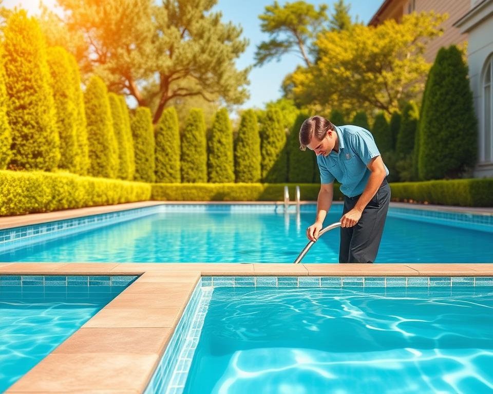 pool cleaning Spring