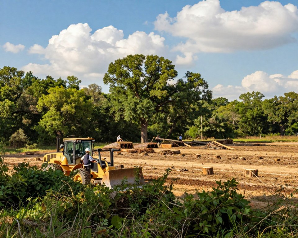 Land Clearing In Corsicana TX