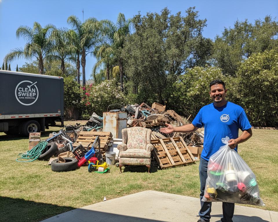 Backyard Junk Removal Santa Clarita Services